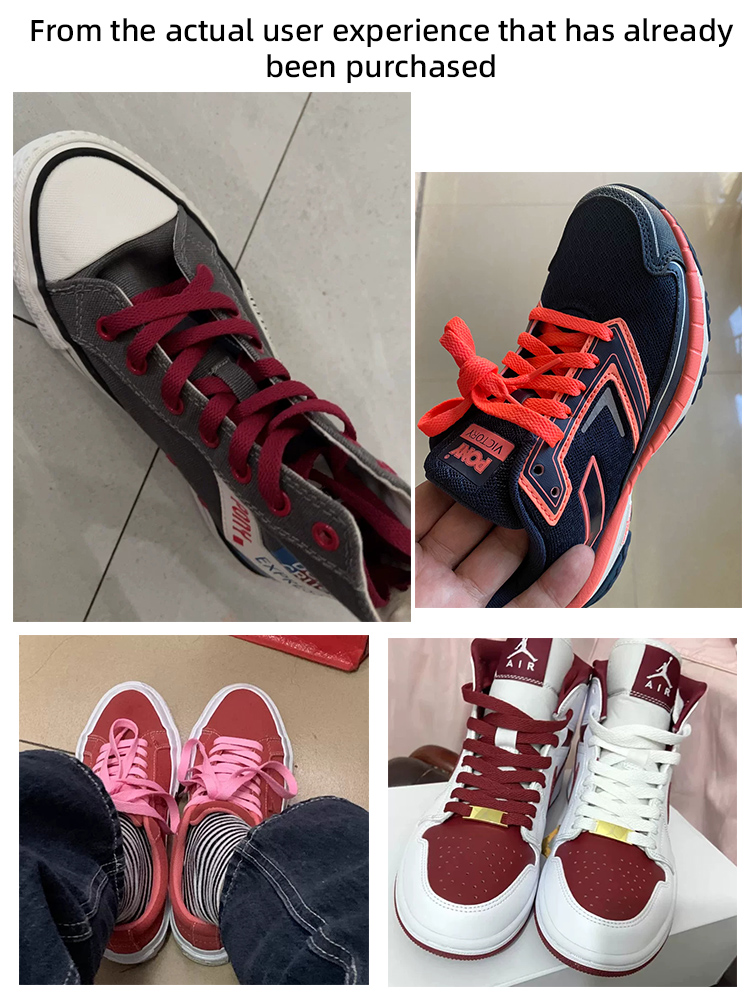 HIBERNI Flat Wide Shoelaces Wo - Travis Scott Lace review and price