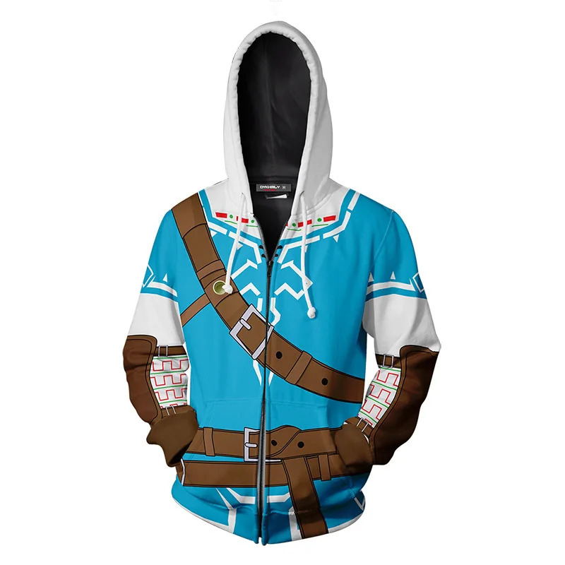 Cosplay Legend Zelda Link Zipp - Streetwear Zipper review and price