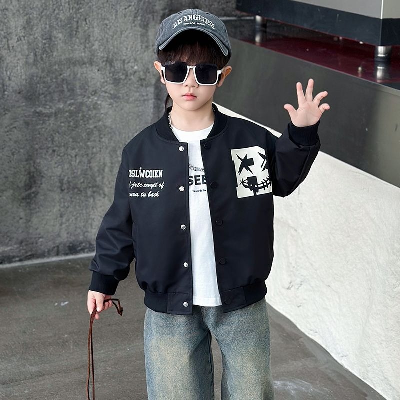2025 New Boys Baseball Jacket  - Streetwear Zipper review and price