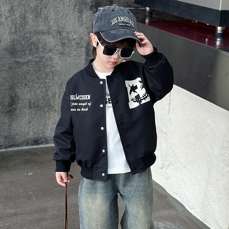 2025 New Boys Baseball Jacket  - Streetwear Zipper review and price