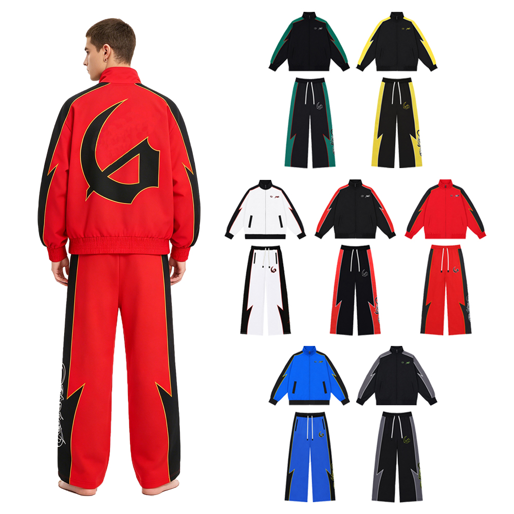 Y2k Streetwear Men's Sets Two  - Streetwear Zipper review and price