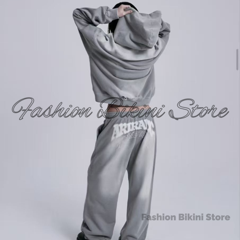 NEW Washed Grey Retro Hoodie 3 - Streetwear Zipper review and price