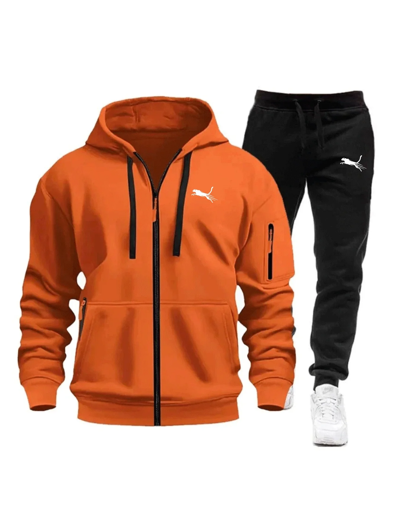 Men Casual Sweatshirt Suit Dai - Streetwear Zipper review and price