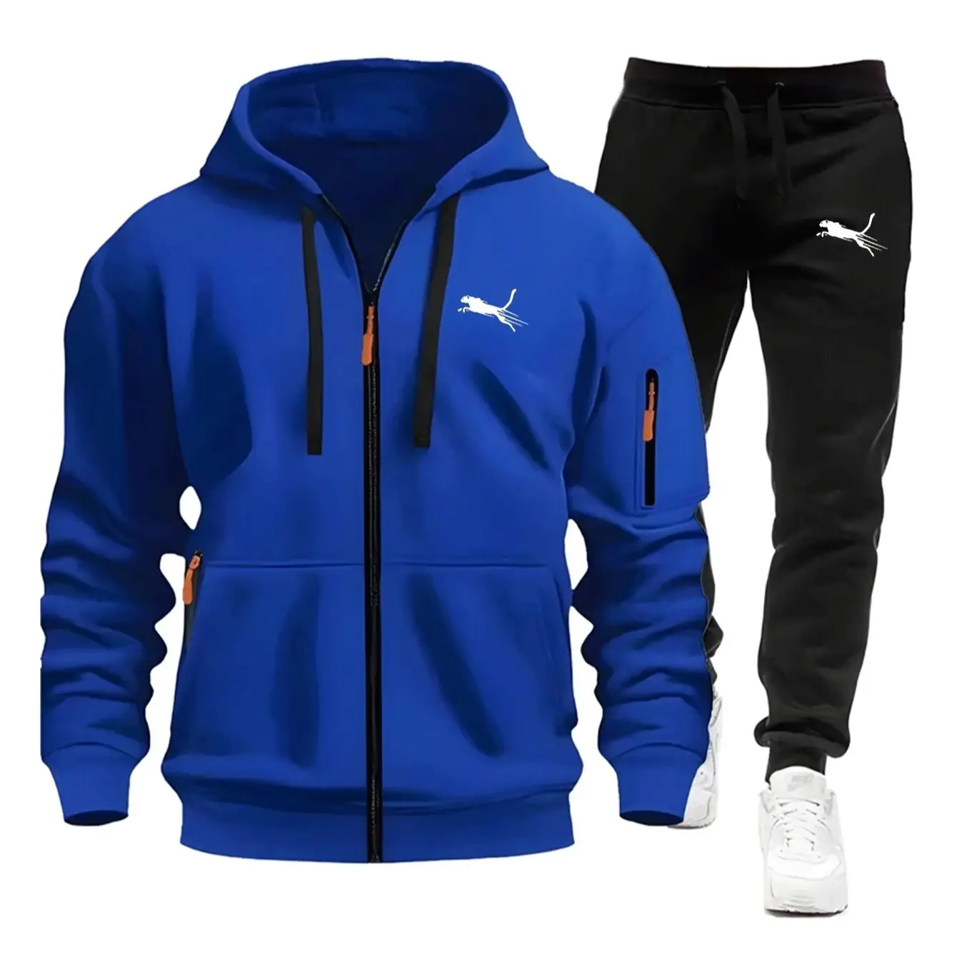 Men Casual Sweatshirt Suit Dai - Streetwear Zipper review and price