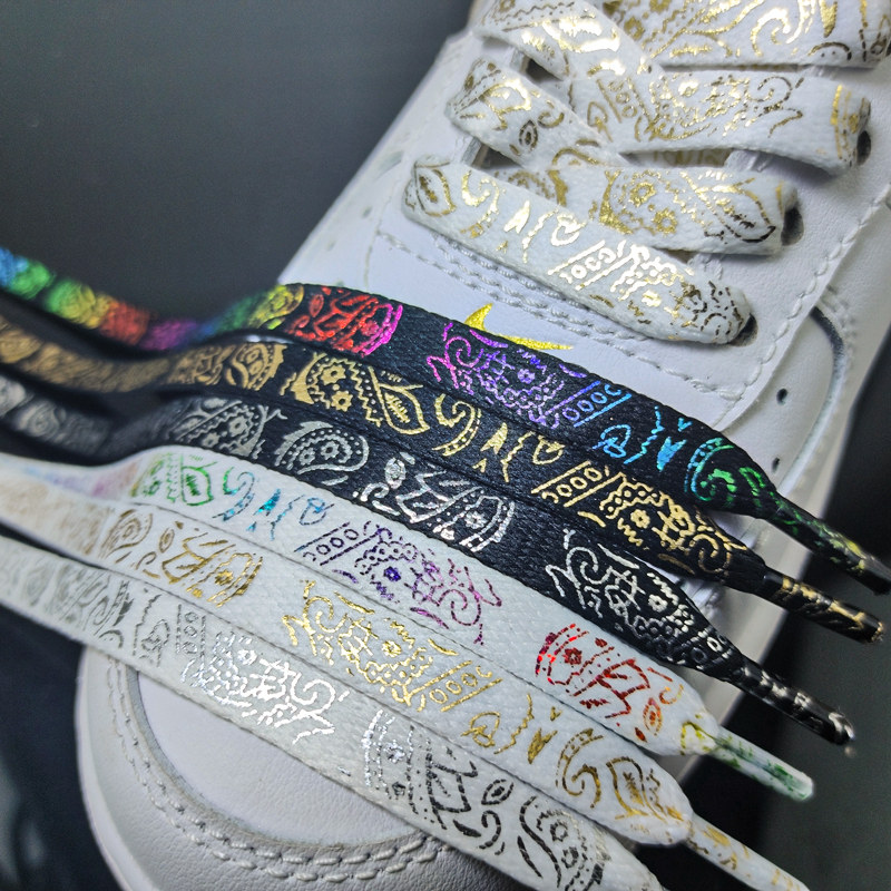 NEW 1Pair Gilding Flat Shoelac - Travis Scott Lace review and price