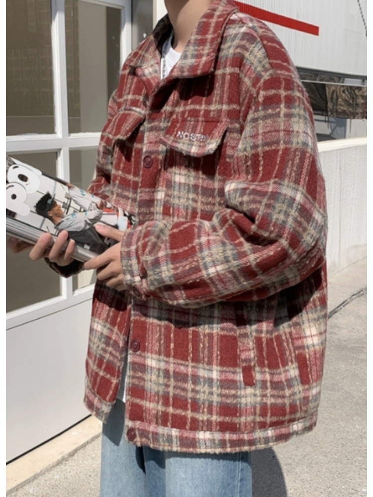 Men's Thick Shirts Jacket Autu - Streetwear Brand England review and price